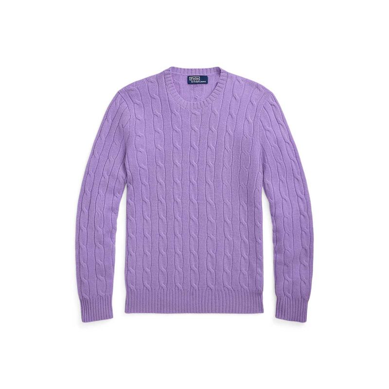 Polo Ralph Lauren The Iconic Cable-Knit Cashmere Sweater image number 2